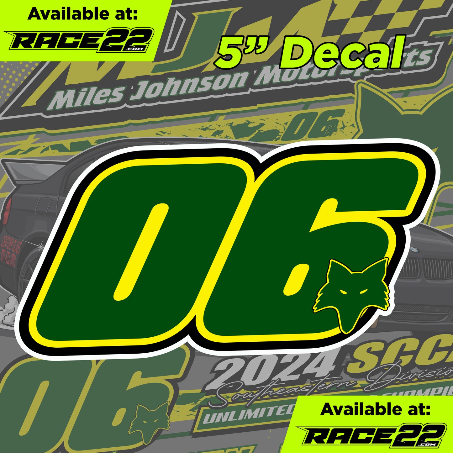 Miles Johnson - 06 Decal