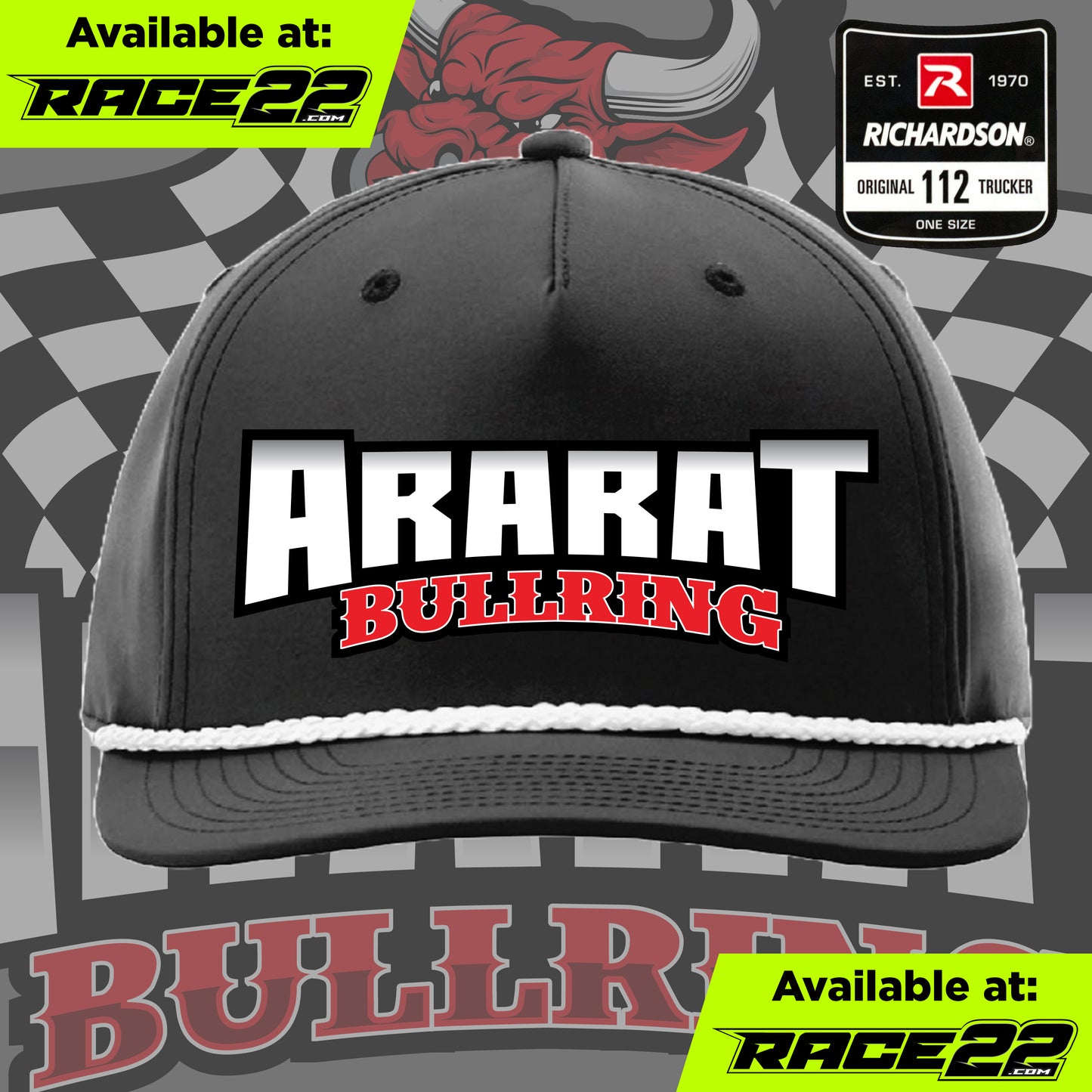 Ararat BullRing - Text Logo Rope Hat