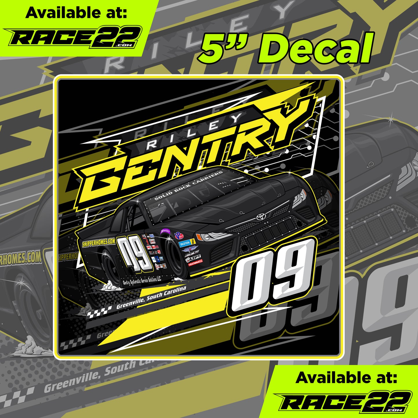 Riley Gentry - Design Decal