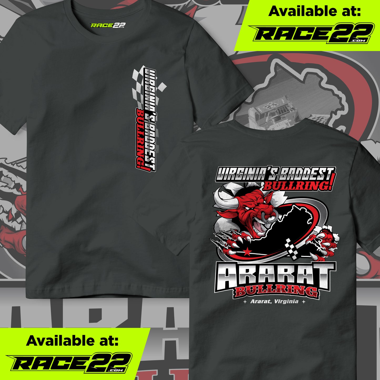 Ararat BullRing - Virginia's Baddest BullRing Shirt