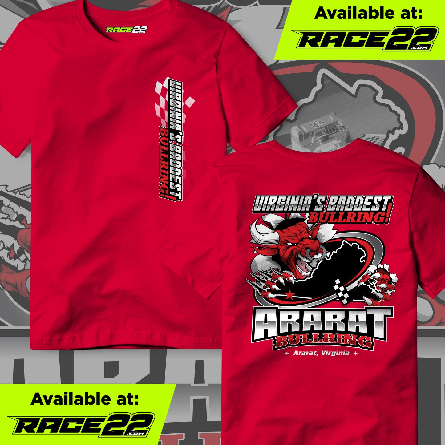 Ararat BullRing - Virginia's Baddest BullRing Shirt