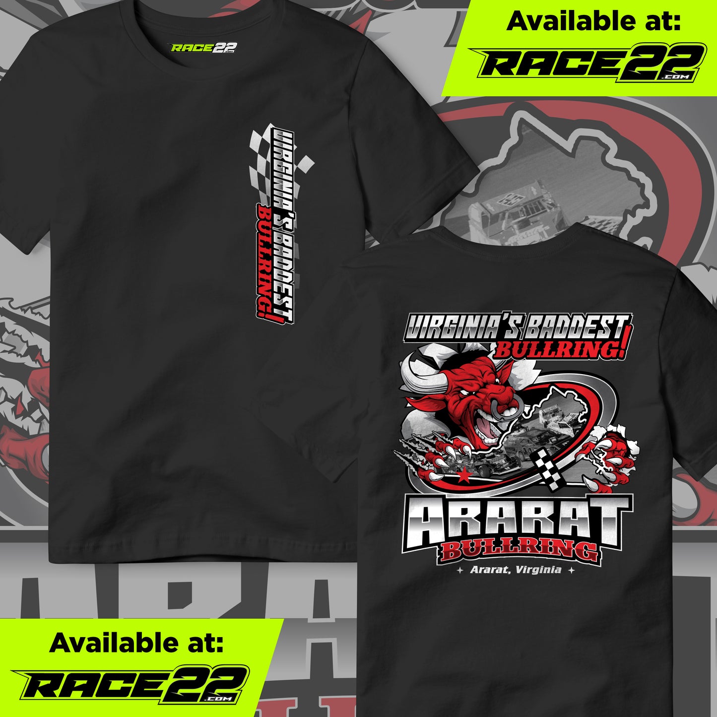Ararat BullRing - Virginia's Baddest BullRing Shirt