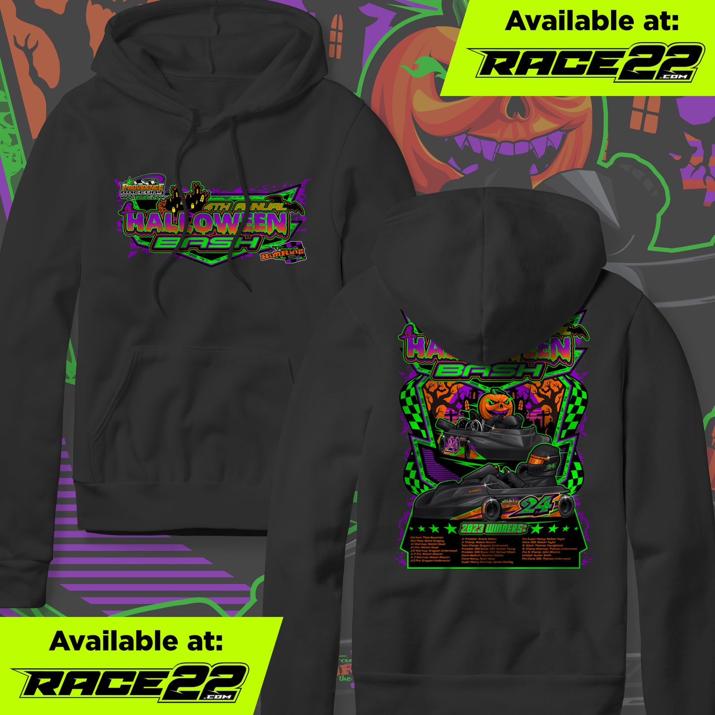 Providence Raceway - 4th Halloween Bash Hoodie