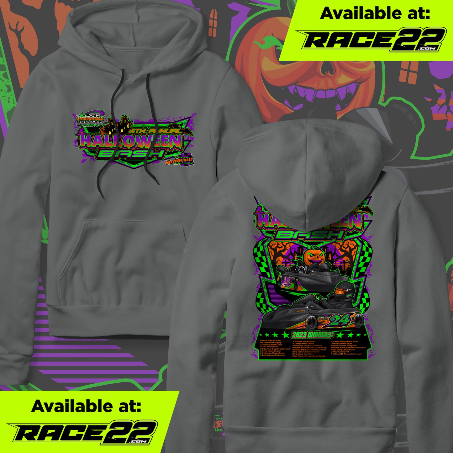 Providence Raceway - 4th Halloween Bash Hoodie