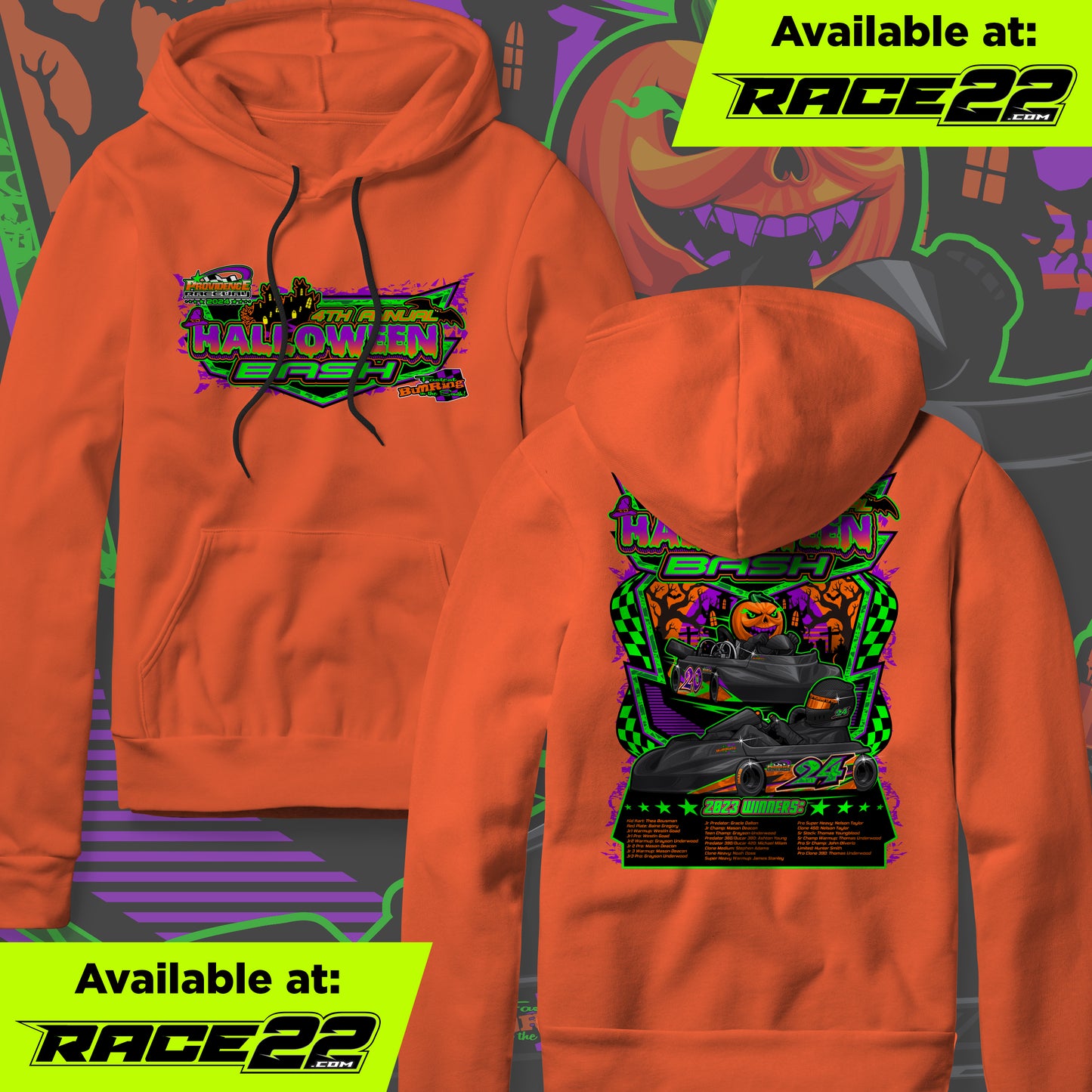 Providence Raceway - 4th Halloween Bash Hoodie