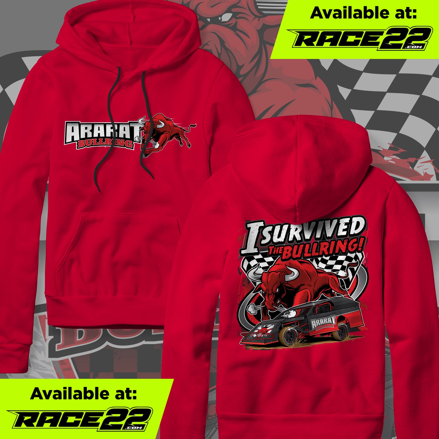 Ararat BullRing - I Survived the BullRing Modified Hoodie