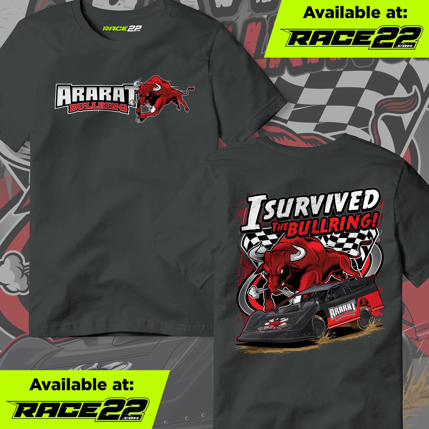Ararat BullRing - I Survived the BullRing Late Model Shirt