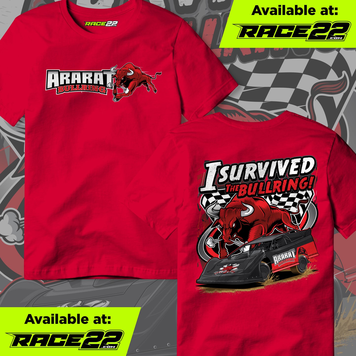 Ararat BullRing - I Survived the BullRing Late Model Shirt