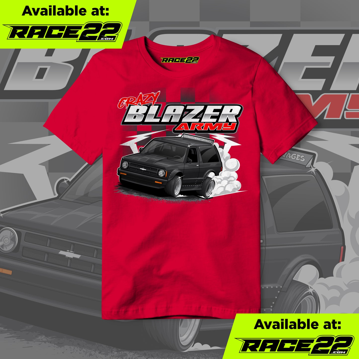 Crazy Blazer Army - Blazer Burnout T-Shirt