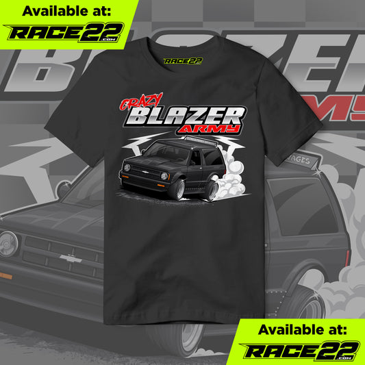 Crazy Blazer Army - Blazer Burnout T-Shirt