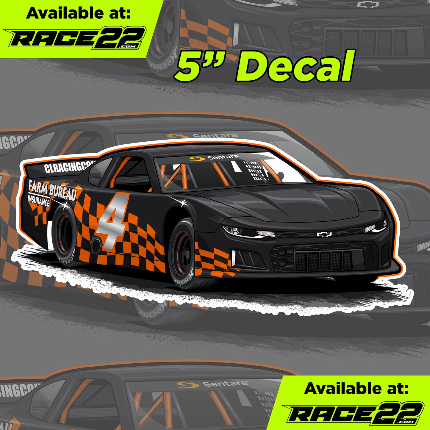 Kyle Dudley - Disco 4 Car Decal