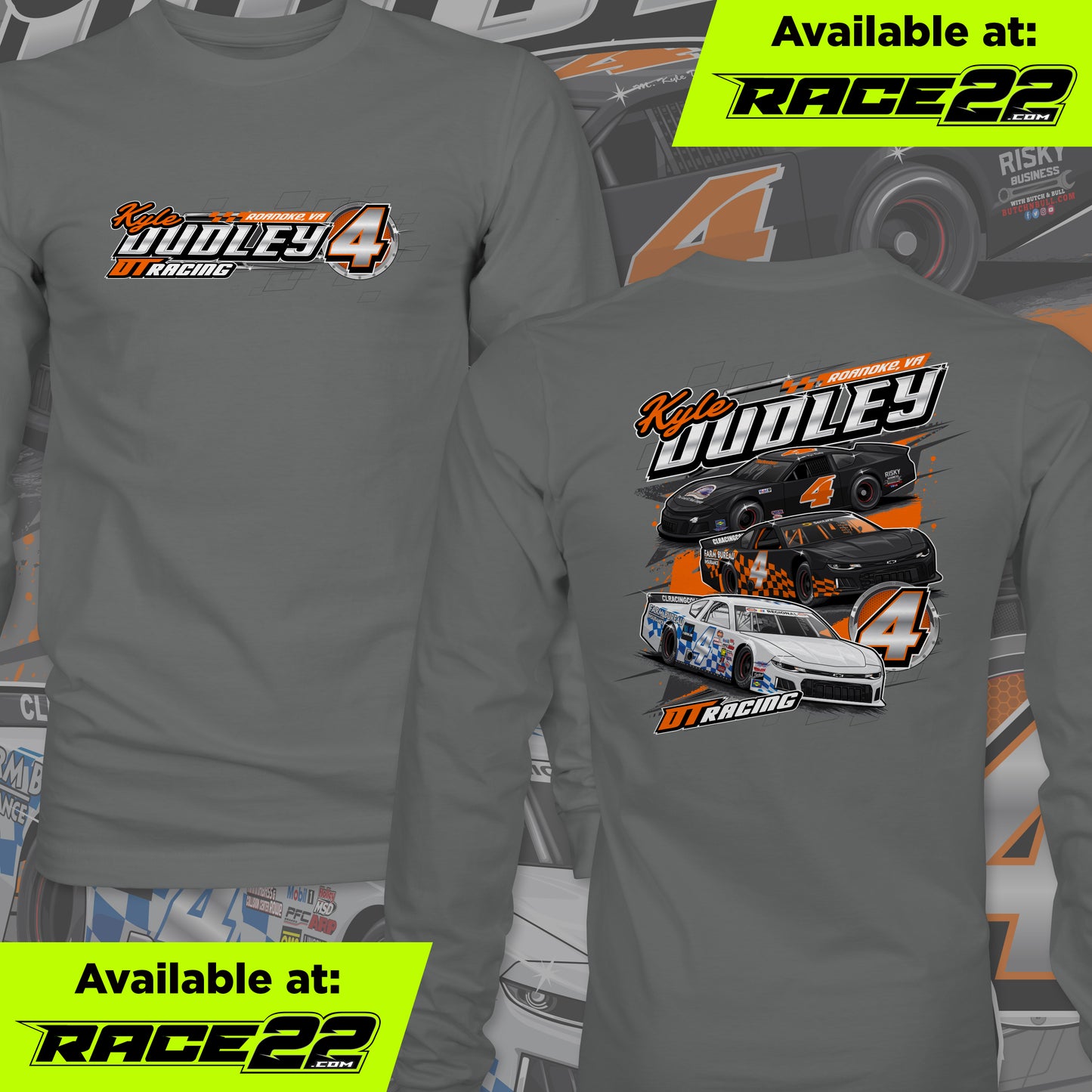 Kyle Dudley - 3-Car Longsleeve Shirt