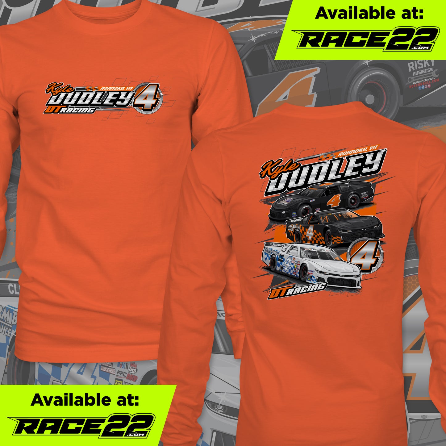 Kyle Dudley - 3-Car Longsleeve Shirt