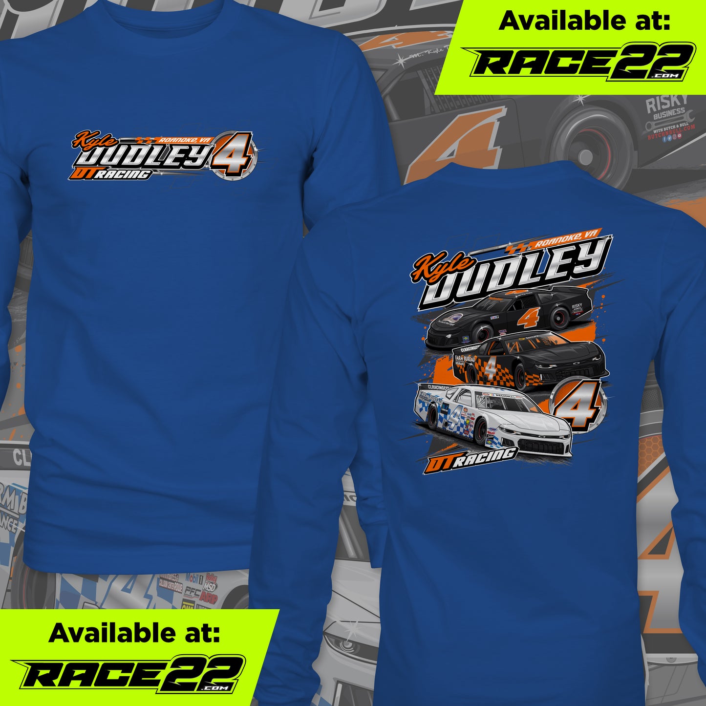 Kyle Dudley - 3-Car Longsleeve Shirt
