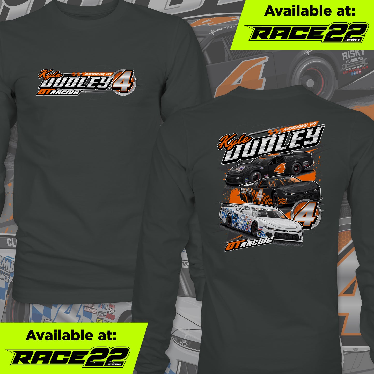 Kyle Dudley - 3-Car Longsleeve Shirt