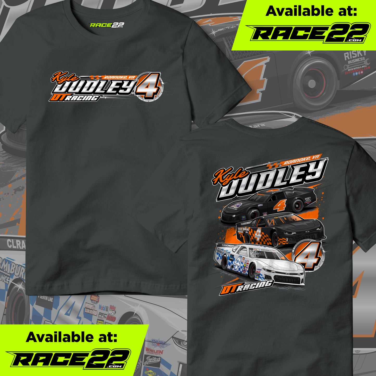Kyle Dudley - 3-Car Shirt