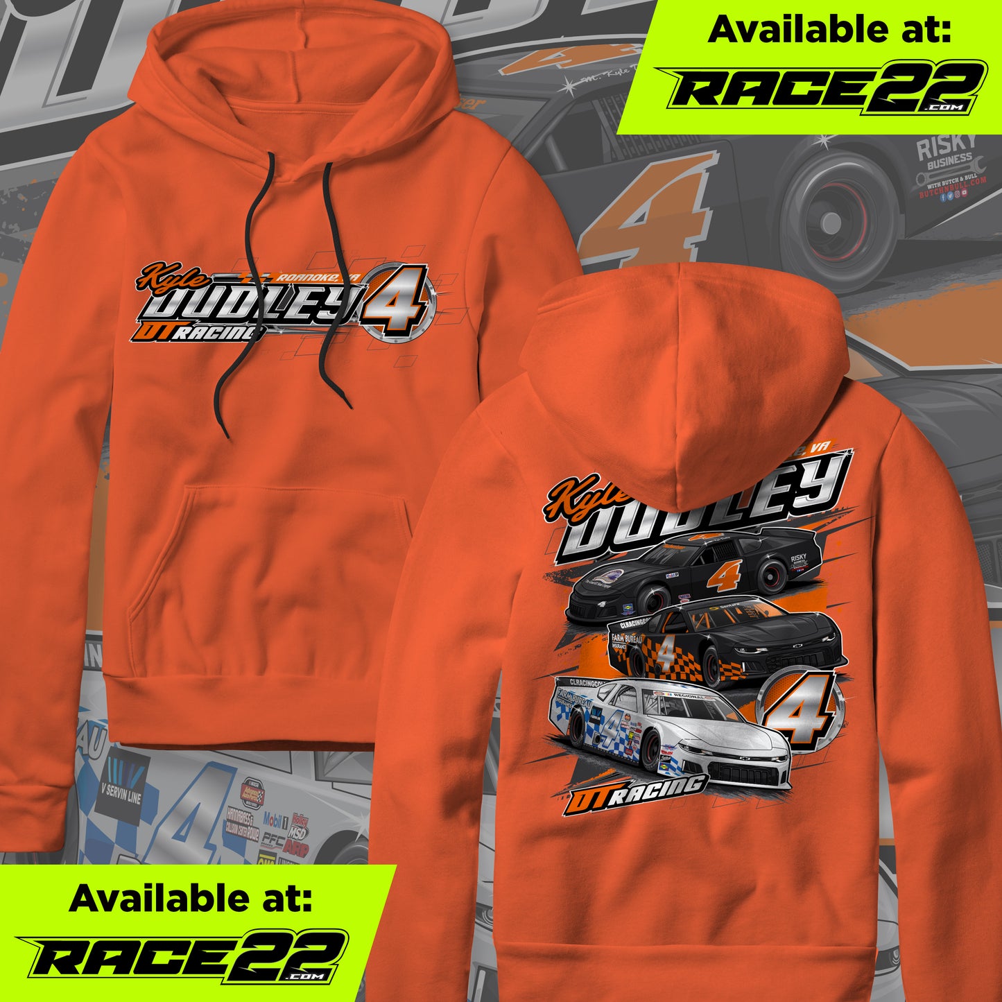 Kyle Dudley - 3-car Hoodie