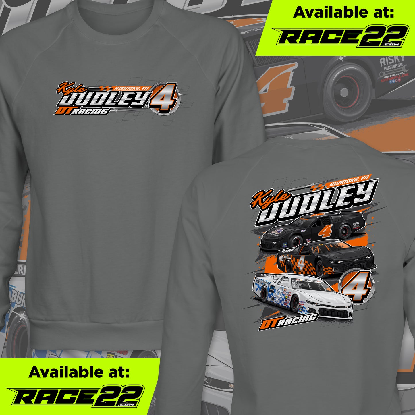 Kyle Dudley - 3-car Sweatshirt