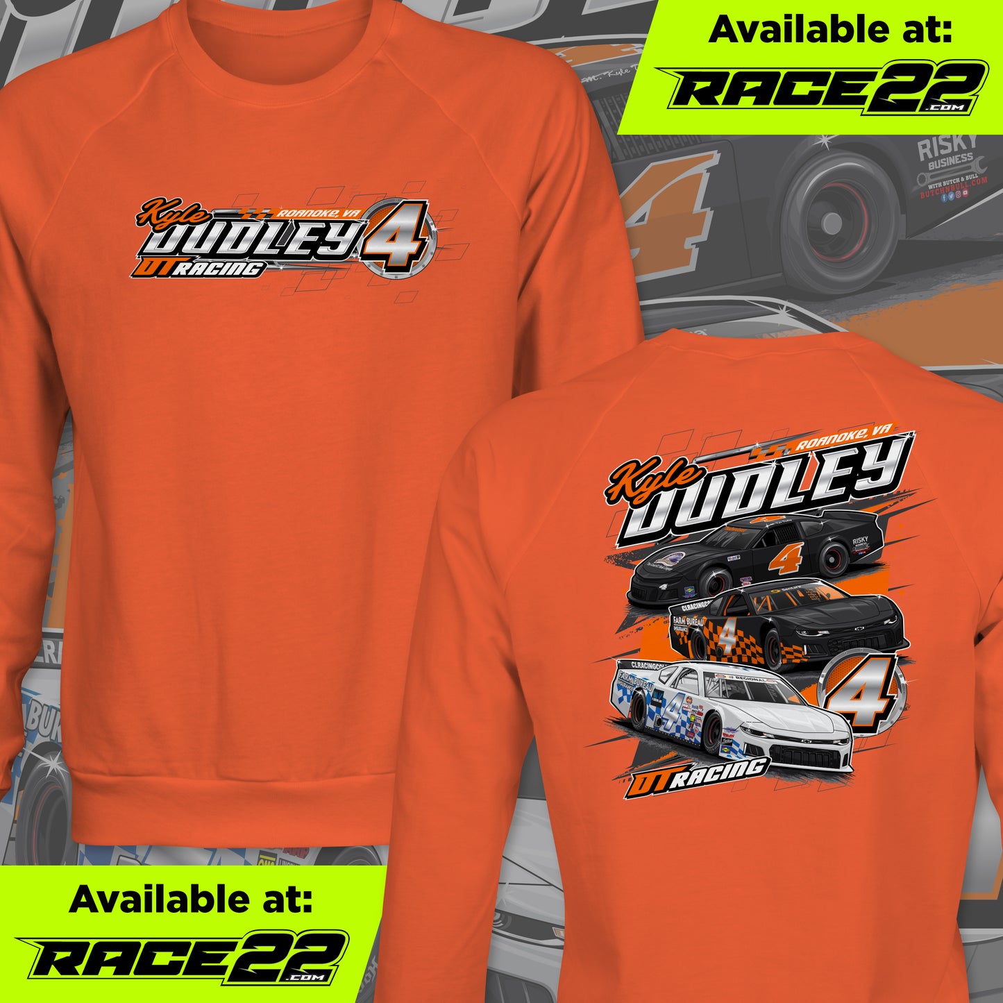 Kyle Dudley - 3-car Sweatshirt