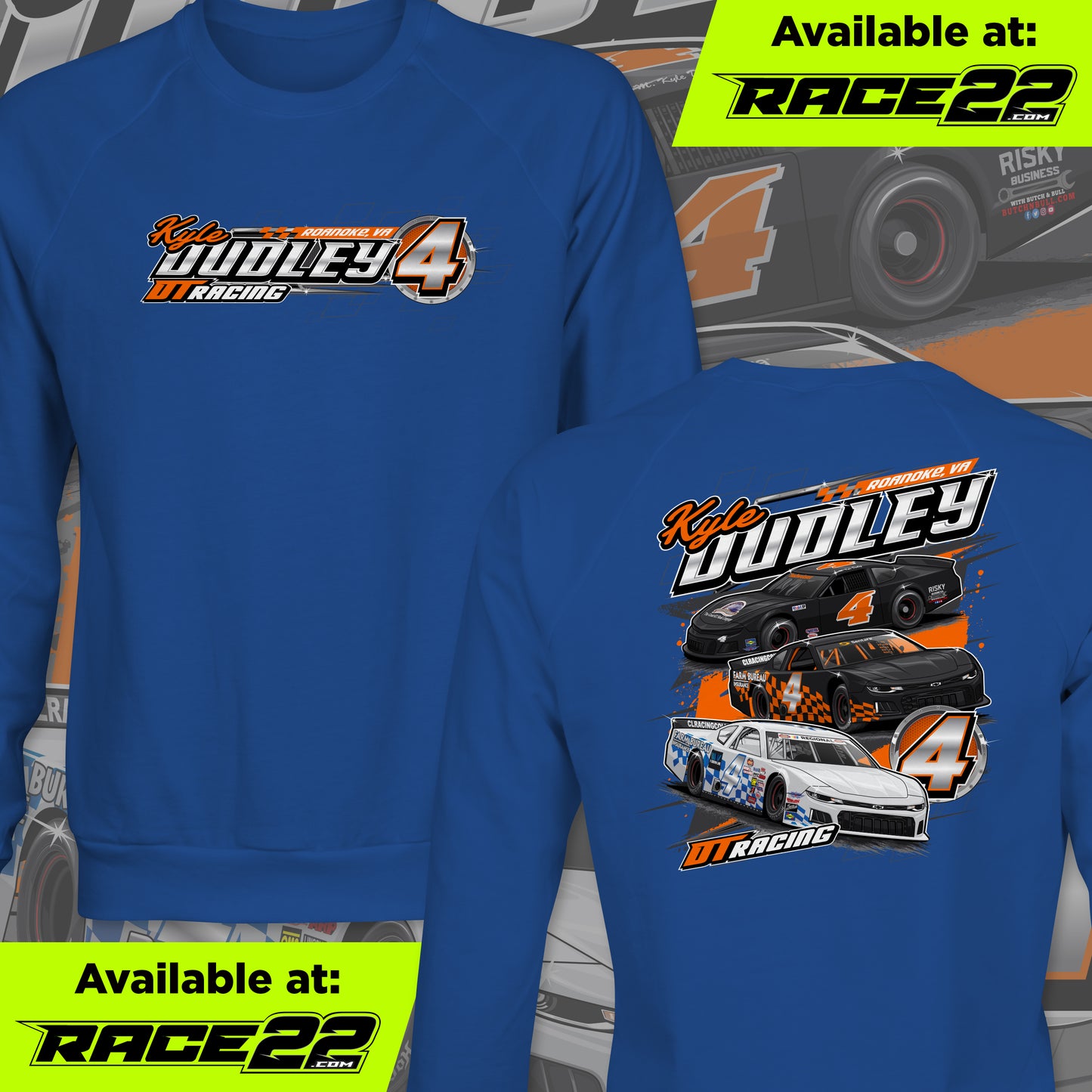 Kyle Dudley - 3-car Sweatshirt