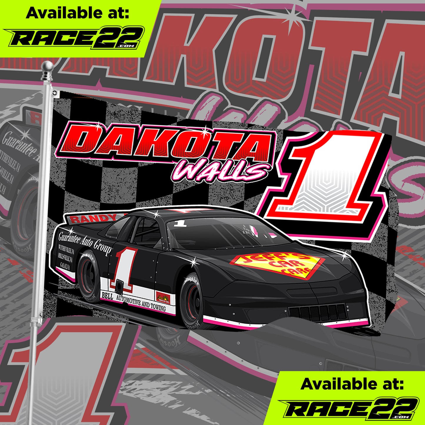 Dakota Walls - Fan Flag