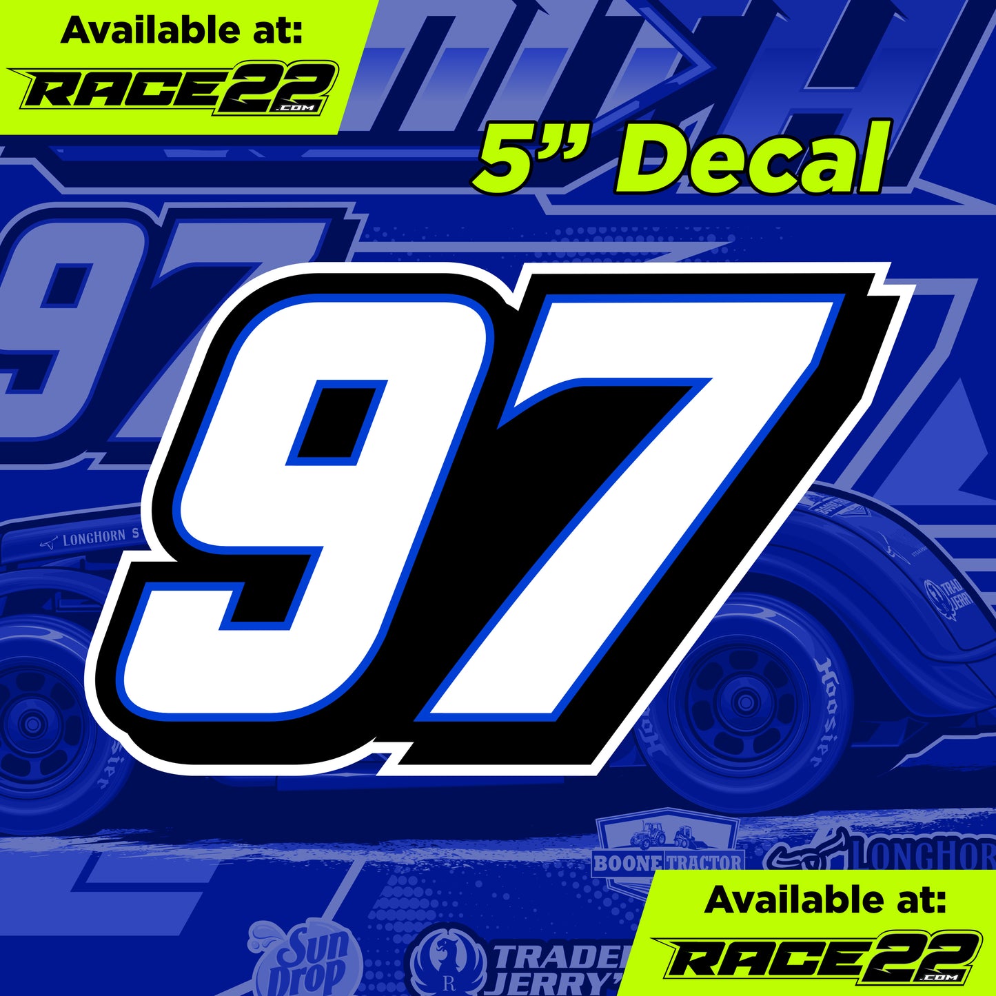 Gary Smith - 2026 Number 97 Decal