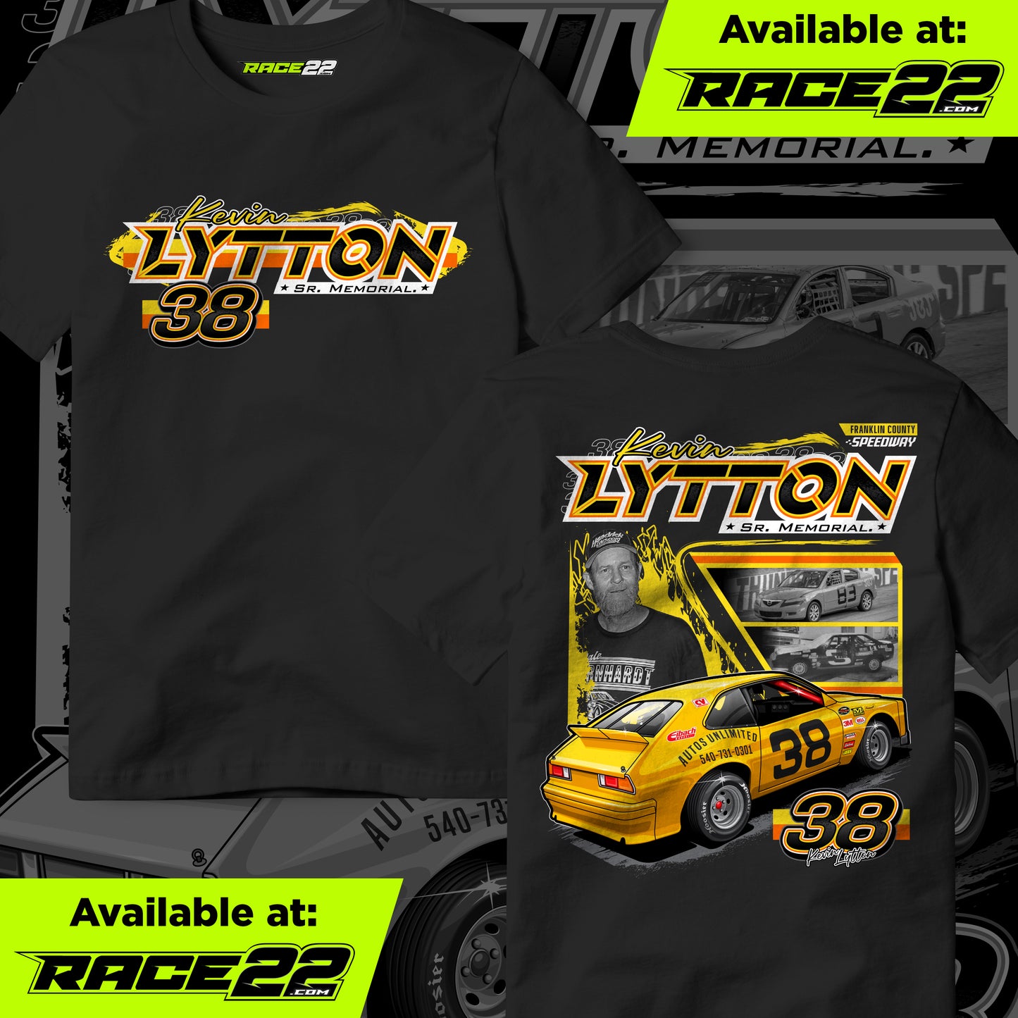 Franklin County Speedway - Kevin Lytton, Sr. Memorial T-Shirt