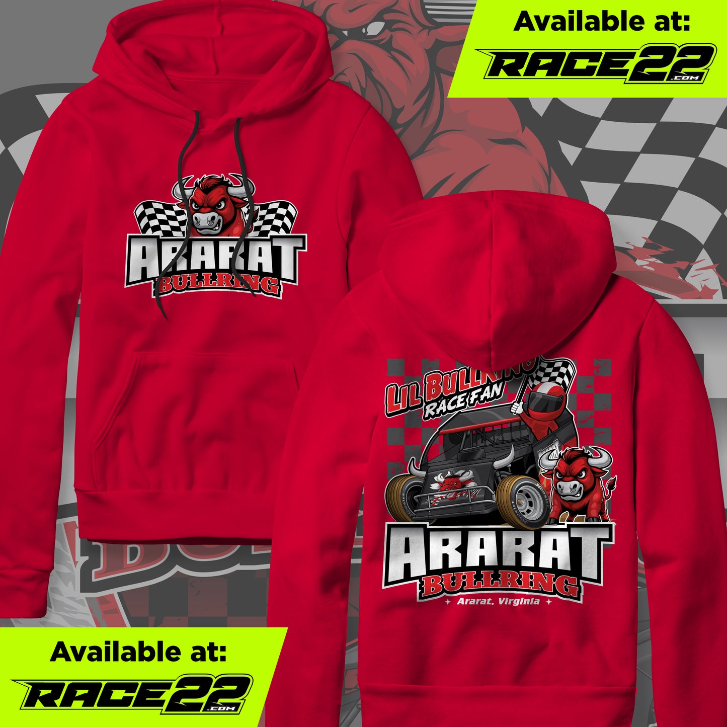 Ararat BullRing - Lil BullRing Race Fan Youth Hoodie
