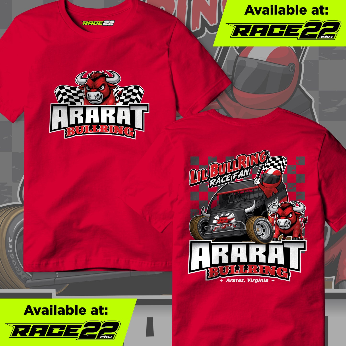 Ararat BullRing - Lil BullRing Race Fan Kid's Shirt