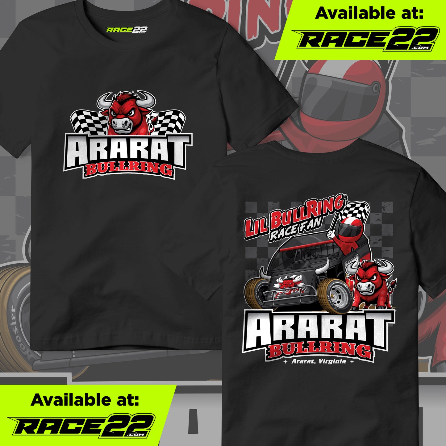Ararat BullRing - Lil BullRing Race Fan Kid's Shirt