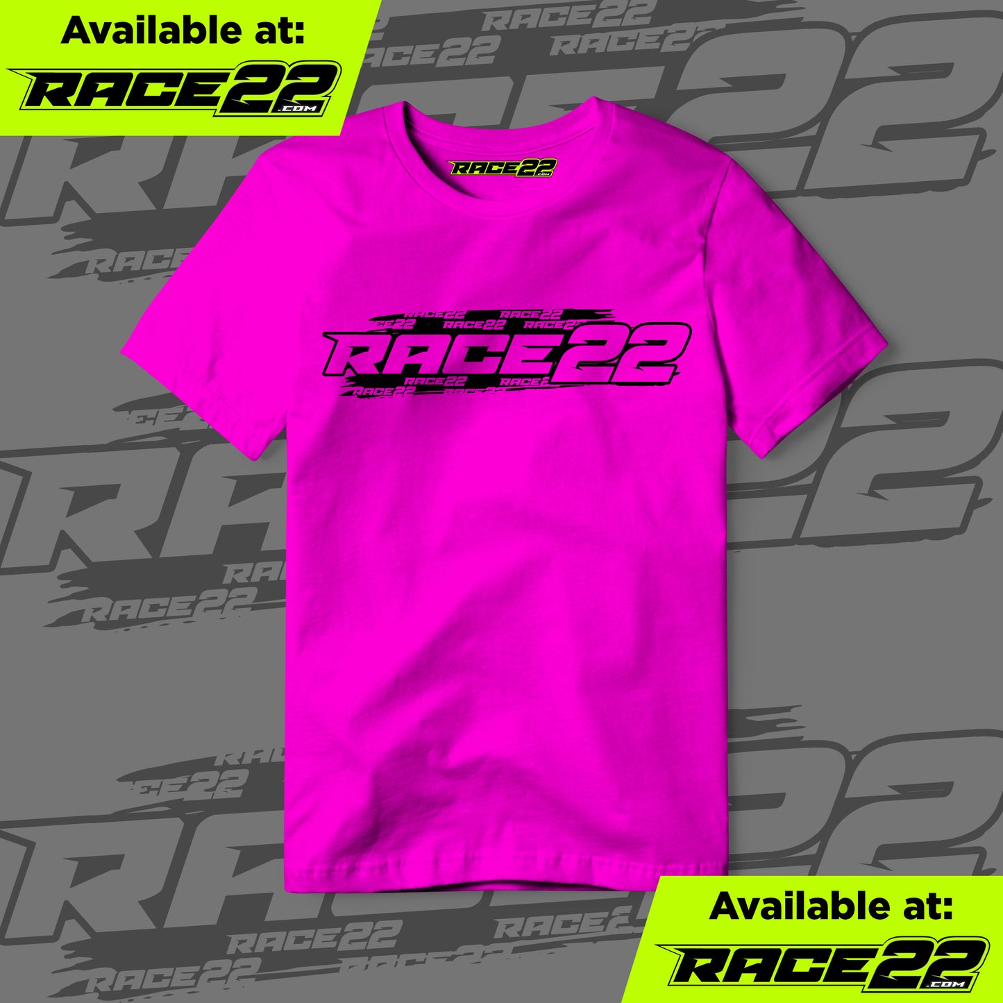 RACE22 Grunge Logo T-Shirt