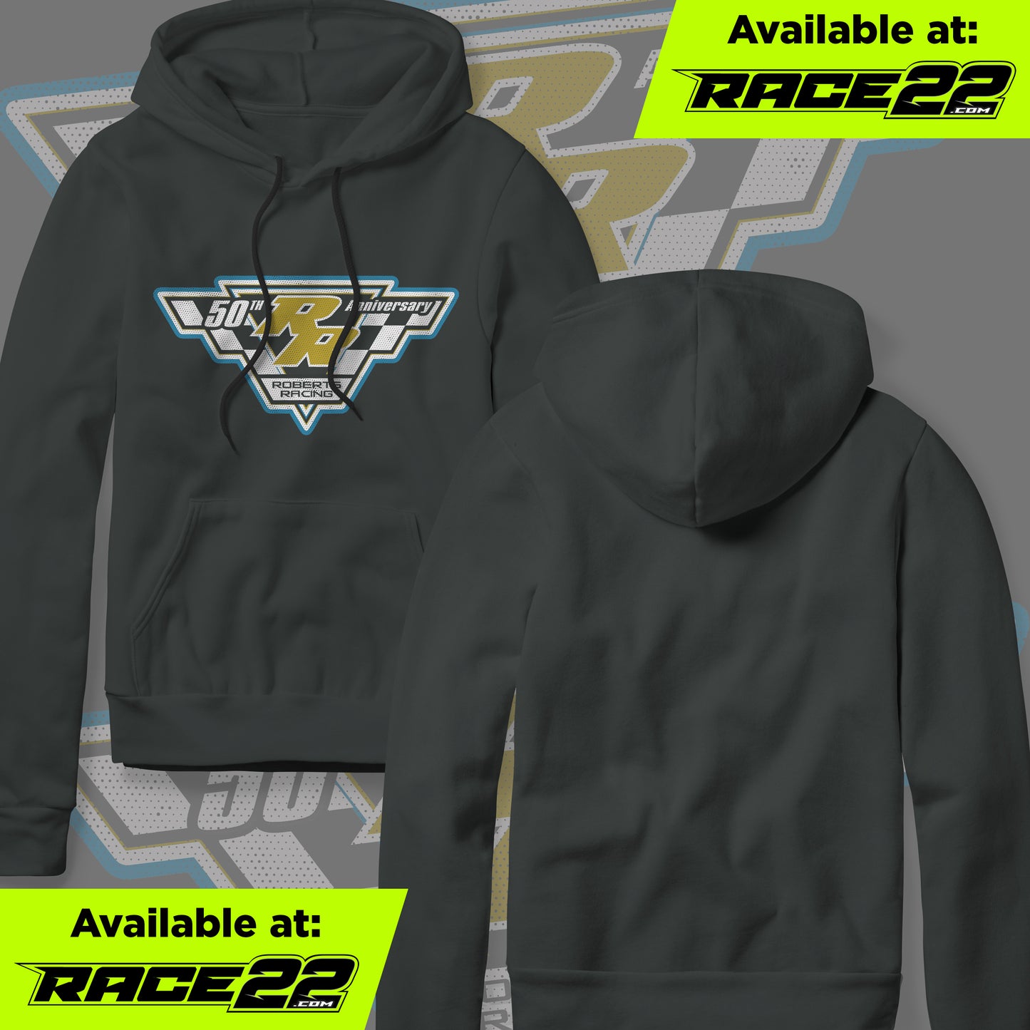David Roberts - 50th Anniversary Logo Hoodie