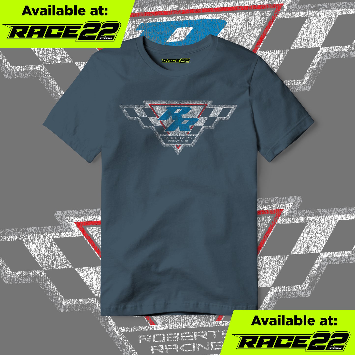 David Roberts - Roberts Racing Washed Out Logo T-Shirt
