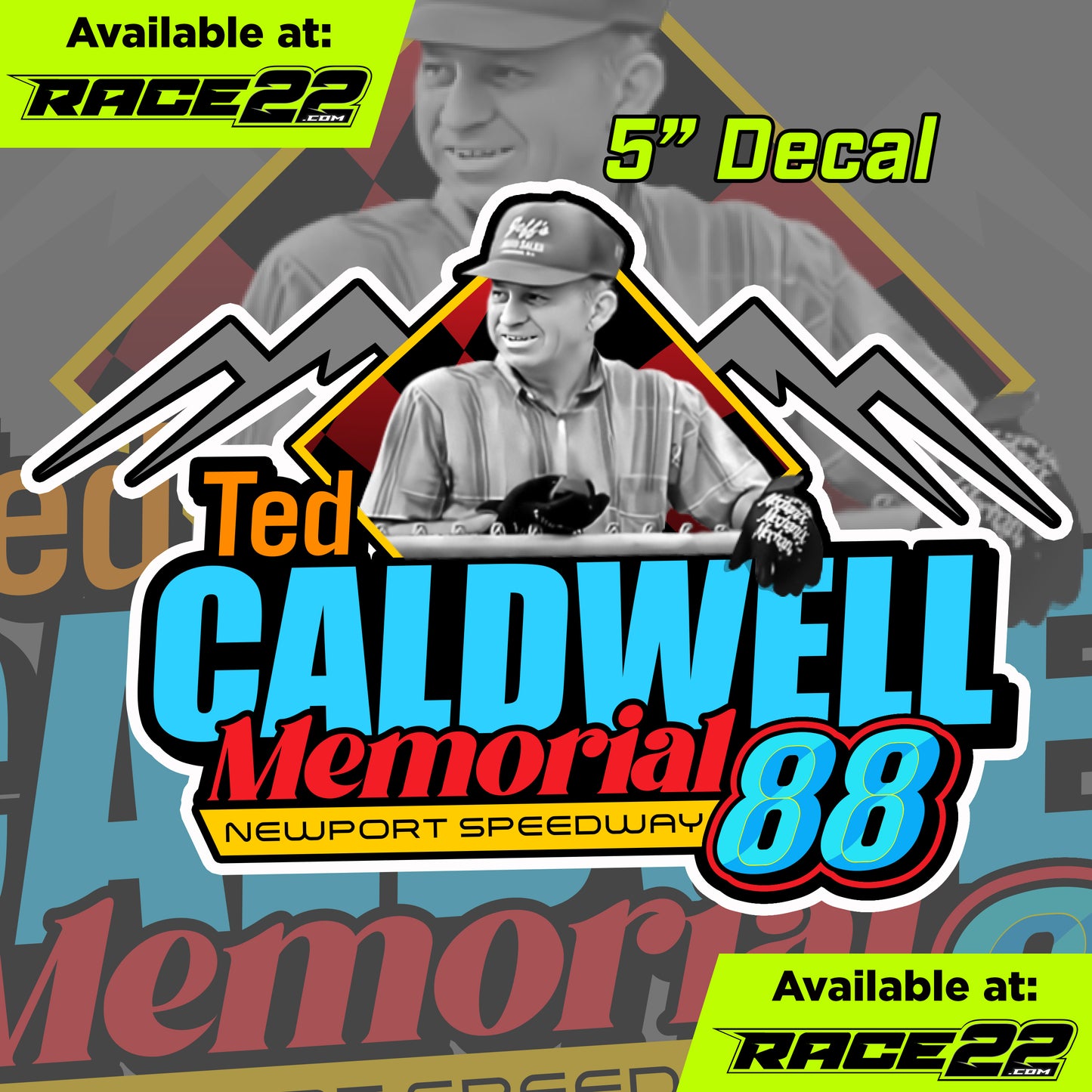 Ted Caldwell Memorial - Ted Decal