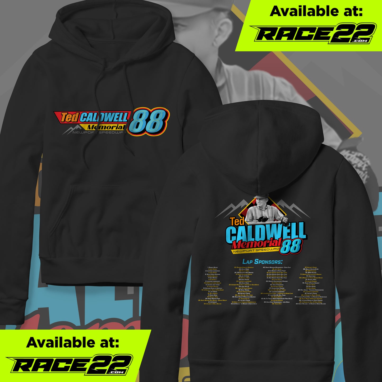 Ted Caldwell Memorial - Lap Sponsor Hoodie