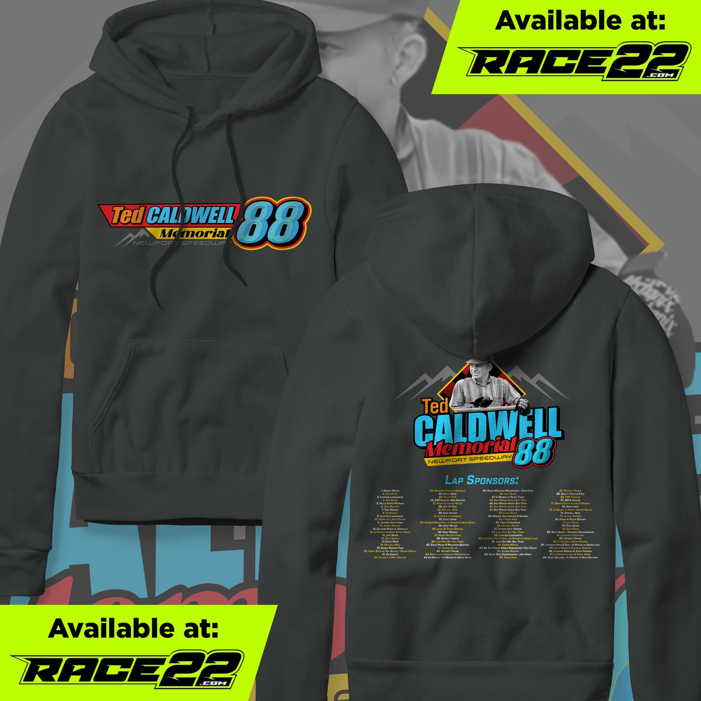 Ted Caldwell Memorial - Lap Sponsor Hoodie