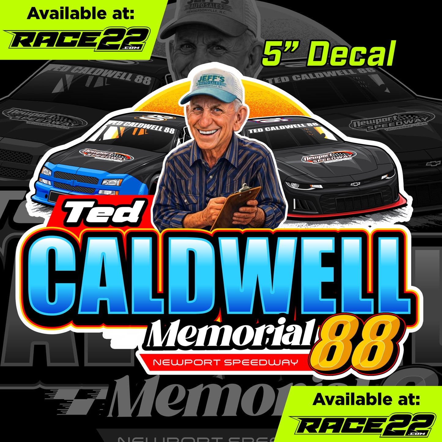 Ted Caldwell Memorial - 2026 Logo Decal