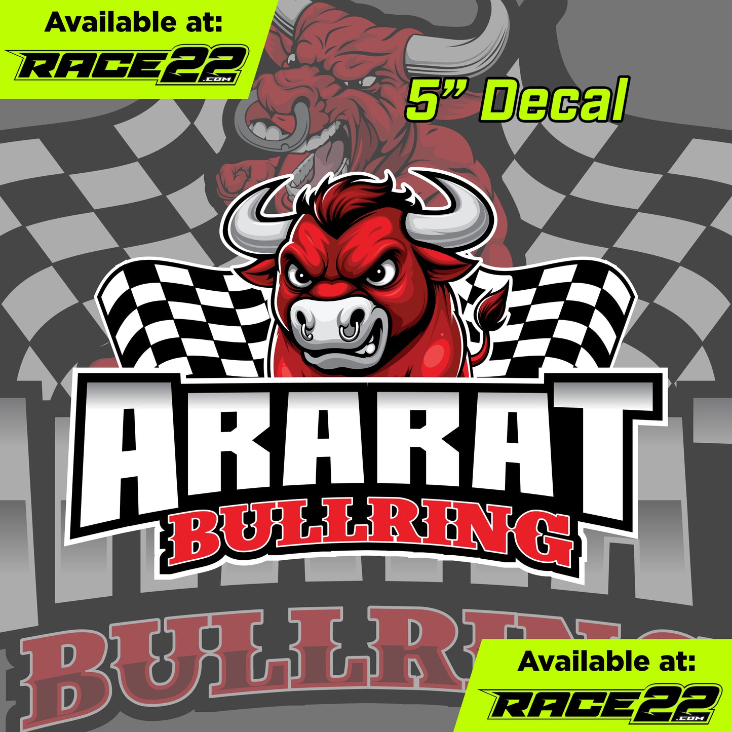 Ararat BullRing - Young Bull Logo Decal