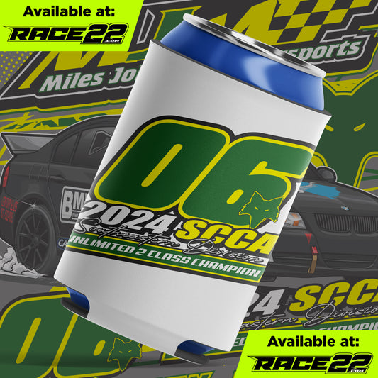 Miles Johnson - 06 SCCA Champion Can Koozie