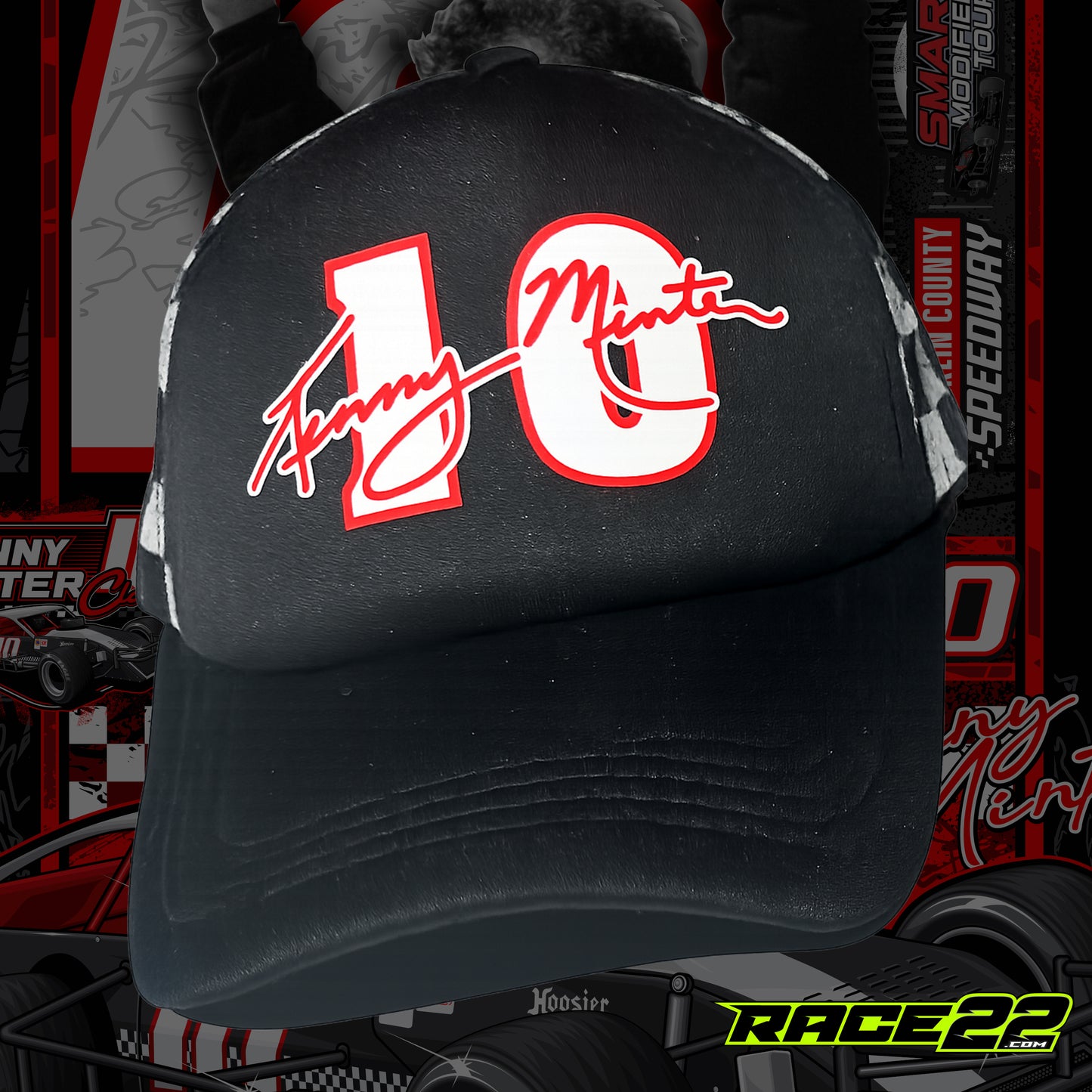 Franklin County Speedway - Kenny Minter Retro Foam Trucker Hat