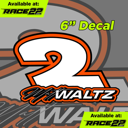 Matt Waltz - 2 Name Decal