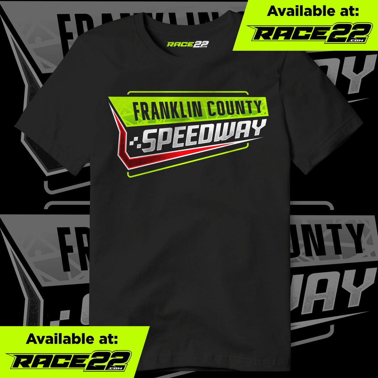 Franklin County Speedway - 2026 Logo T-Shirt – RACE22.com
