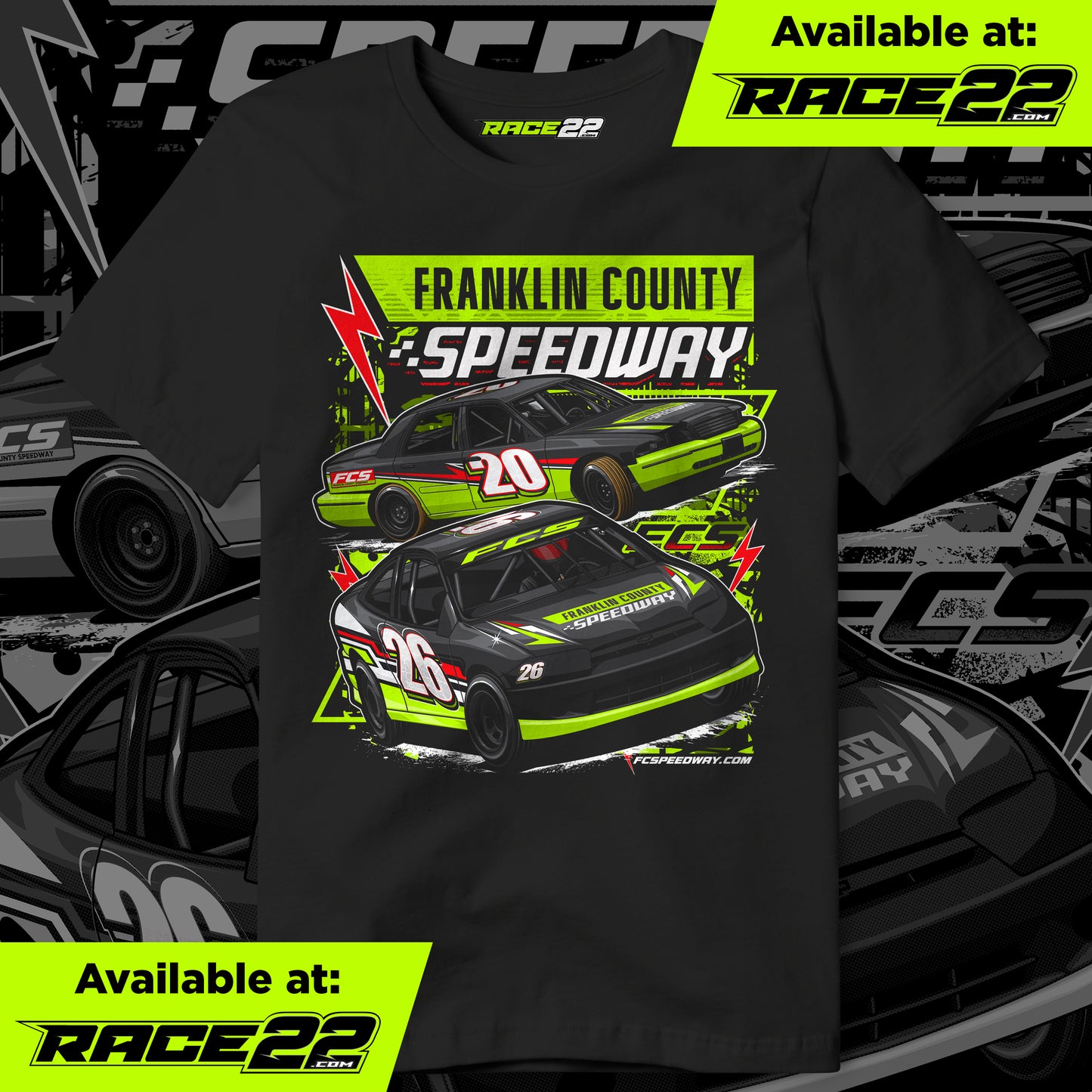 Franklin County Speedway - 2026 Design T-Shirt