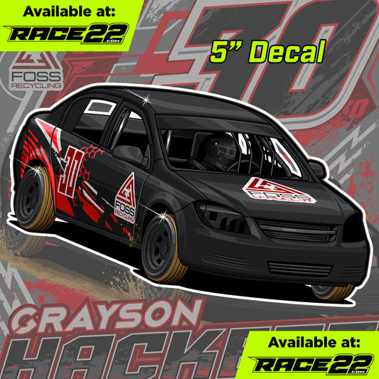 Grayson Hackett - 2025 Car Decal