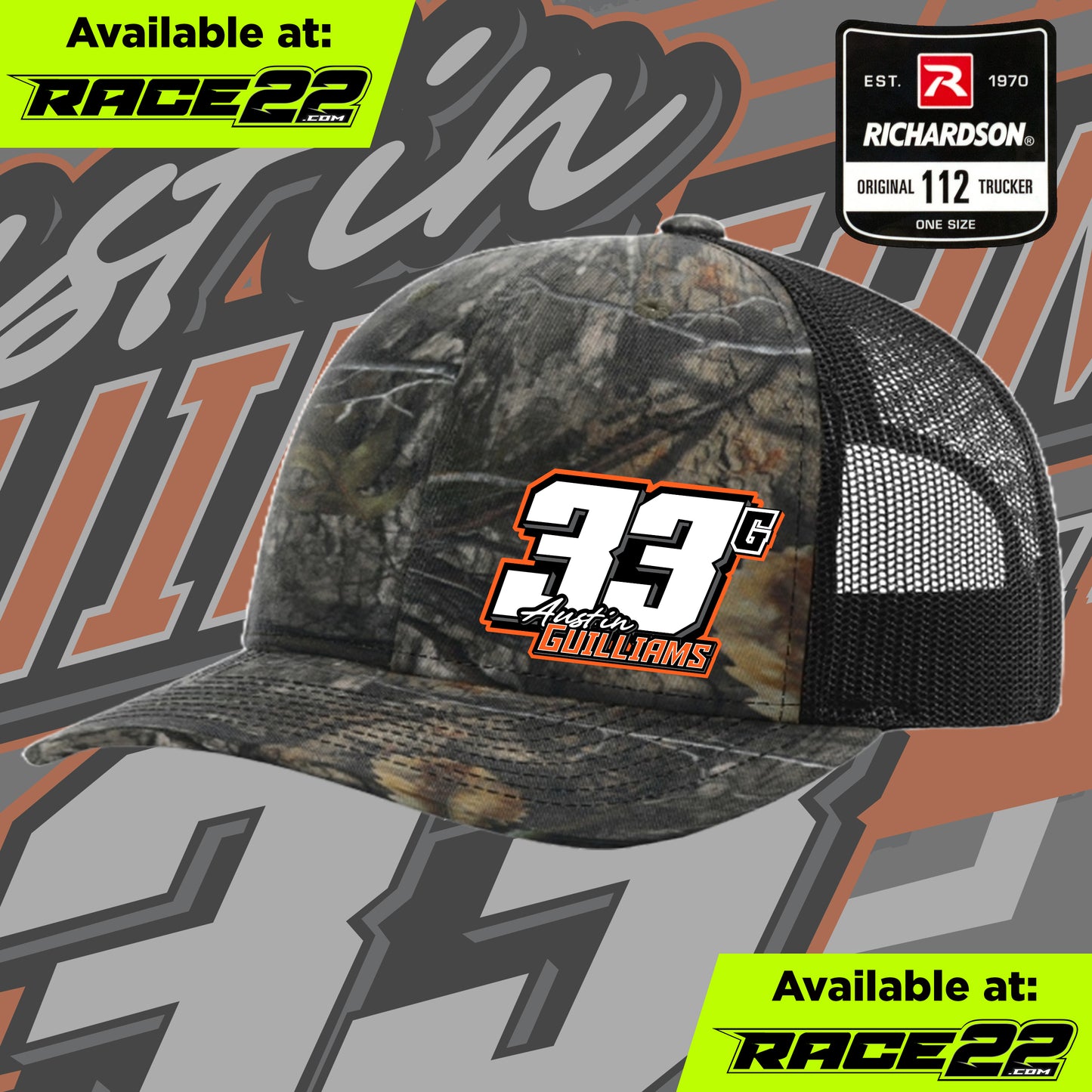 Austin Guilliams - 33G Mossy Oak County Hat 2025