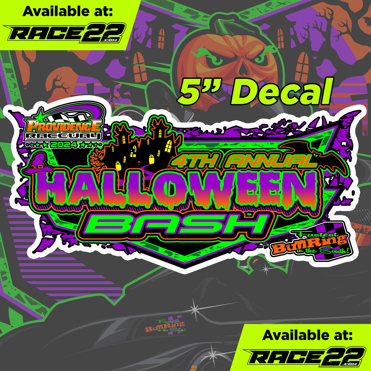 Providence Raceway - 4th Halloween Bash Decal