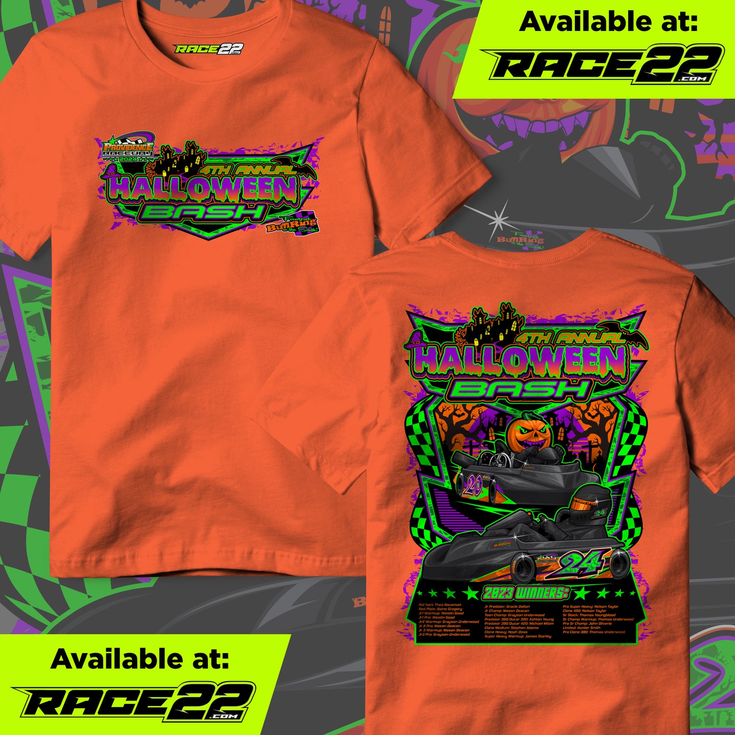 Providence Raceway - 4th Halloween Bash Shirt