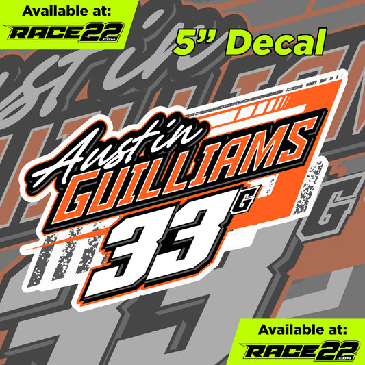 Austin Guilliams - AG Design Decal