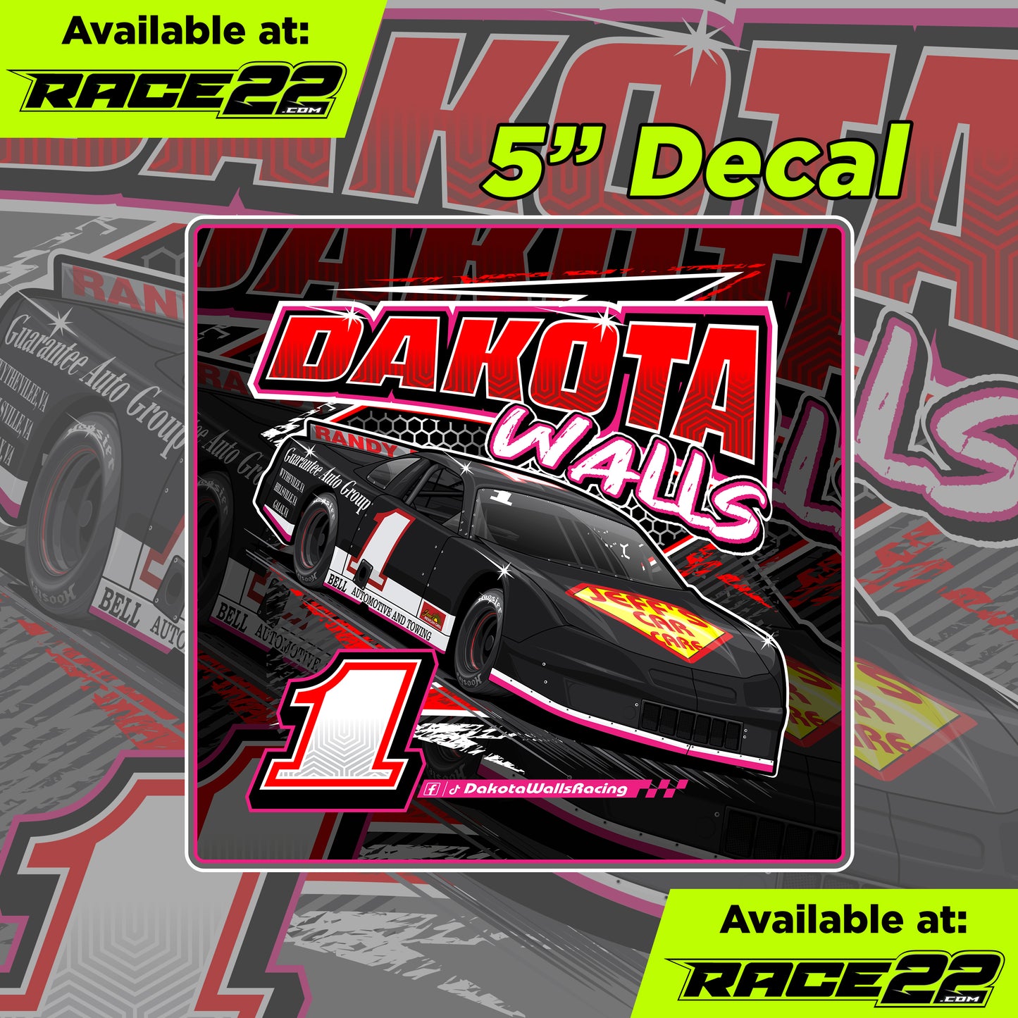 Dakota Walls - 2024 Design Decal