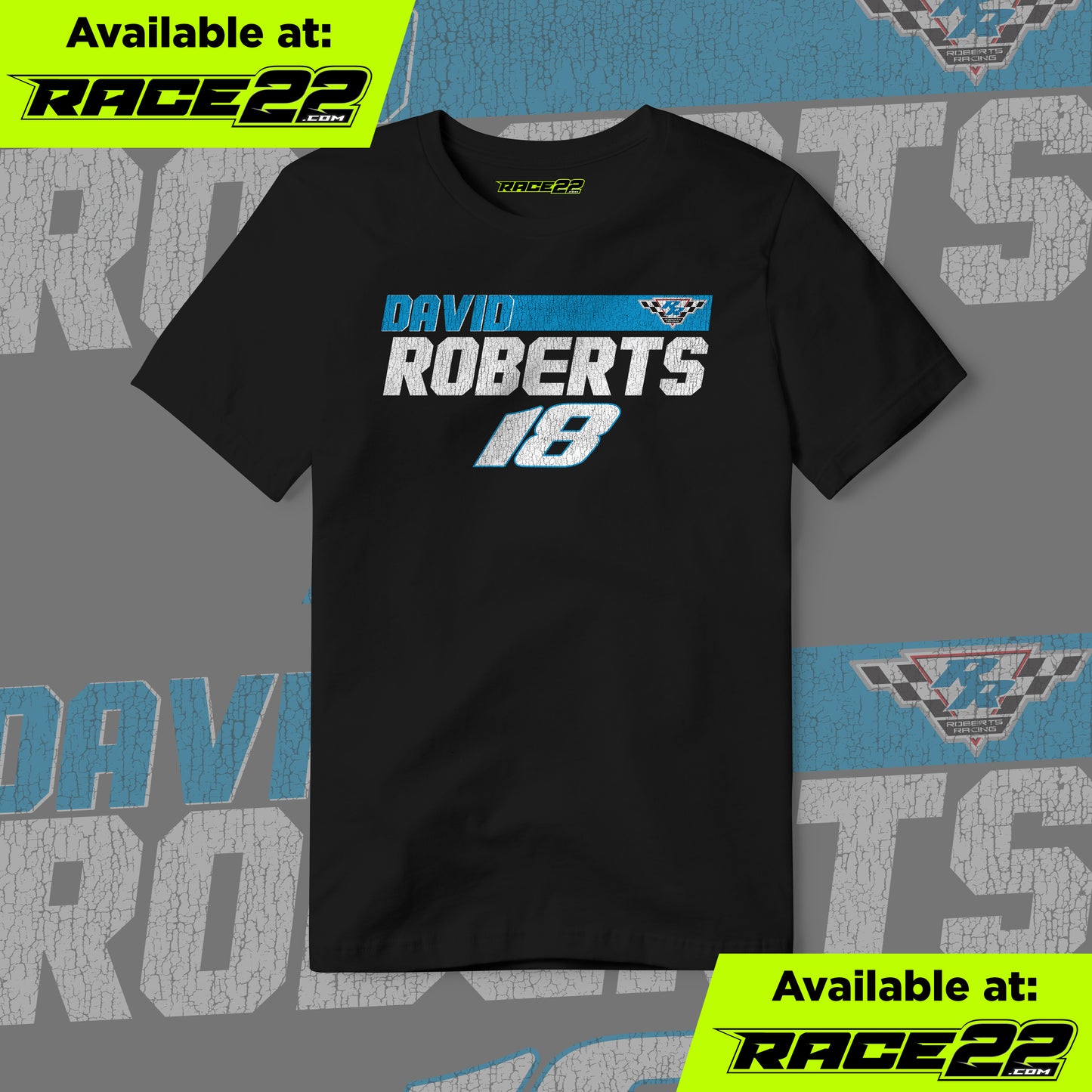 David Roberts - DR 18 T-Shirt Cracked